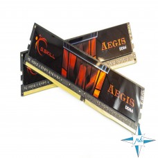 Модуль памяти DDR-4 noECC Unbuf DIMM, 16GB, G.Skill, 3000 U, 2Rx8, F4-3000C16D-16GISB