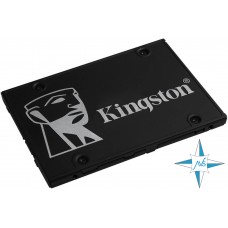 SSD 2.5" SATA III, 256GB, Kingston, SKC600/256G