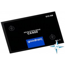 SSD 2.5" SATA III, 512GB, Goodram, SSDPR-CX400-512-G2