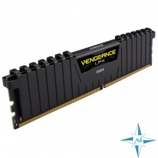 Модуль памяти DDR-4 noECC Unbuf DIMM, 16GB, Corsair, 3600 U, CMK16GX4M1Z3600C18