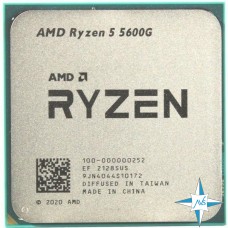 процессор Socket AM4 AMD Processor Ryzen5 5600GTr (16M Cache, 3.9GHz) #Part Number 100-100000252