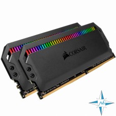 Модуль памяти DDR-4 noECC Unbuf DIMM, 16GB, Corsair, 2Rx8, 3600 U, CMT16GX4M2K3600C16