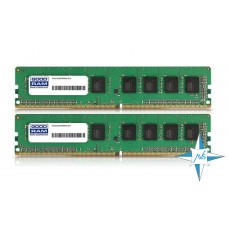 Модуль памяти DDR-4 noECC Unbuf DIMM, 16GB, Goodram, 2666 U, 2Rx8, GR2666D464L19S/16GDC