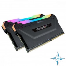 Модуль памяти DDR-4 noECC Unbuf DIMM, 32GB, Corsair, 3200 U, 2Rx16, CMG32GX4M2E3200C16