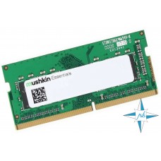 Модуль памяти DDR-4 noECC Unbuf SO-Dimm, 4GB, Mushkin, 2400 U, MES4S240HF4G