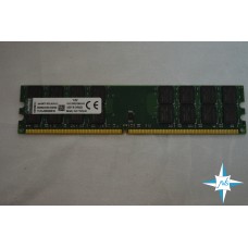 Модуль памяти DDR-2 noECC Unbuf DIMM, 4 Gb, Kingston KVR800D2N6/4G, 800 Mhz, PC2-6400
