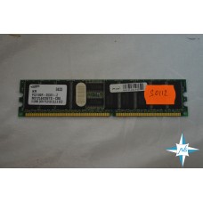 Модуль памяти DDR ECC Reg DIMM, 512 Mb, Samsung M312L6420ETS-CB0, CL2.5, PC2100 
