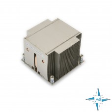 Радиатор охлаждения 2U SuperMicro LGA1366/LGA1356 HeatSink (Part Number SNK-P0038P)