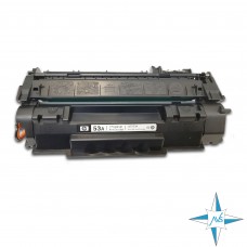Тонер картридж HP LaserJet 53A (Q7553A), черный, оригинальный