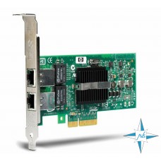 Сетевой адаптер HP HSTNS-BN36, Dual Port, PCI-Express 10/100/1000