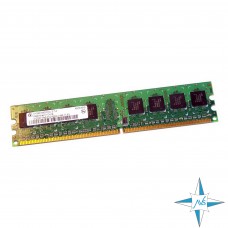 Модуль памяти DDR-2 noECC Unbuf DIMM, 512MB, Infineon HYS64T64000HU-3.7-A  PC2-4200U-444-11-A1, 533MHz, 1Rx8