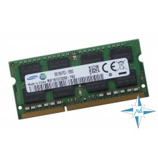 Модуль памяти DDR-3 noECC Unbuf SO-DIMM, 8Gb, Samsung M471B1G73B0-YK0, PC3-12800S
