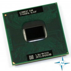 процессор PPGA478 Intel® Celeron® Mobile Processor 540 (1M Cache, 1.86 GHz, 533 MHz FSB) #Part Number SLA2F